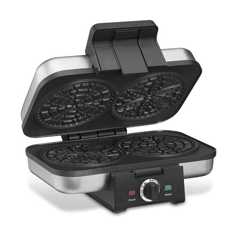 Versatile Waffle and Pizzelle Maker