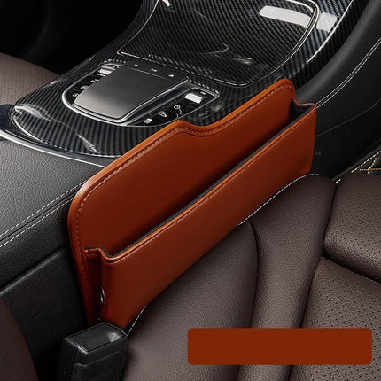 Luxury PU Leather Car Seat Gap Organizer - Model B2418 - Wnkrs