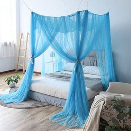 Household Mosquito Net Single Double Bed Free Installation Encryption Net Universal Simple Dormitory Bed Up And Down Dark Green Mosquito Net - Wnkrs