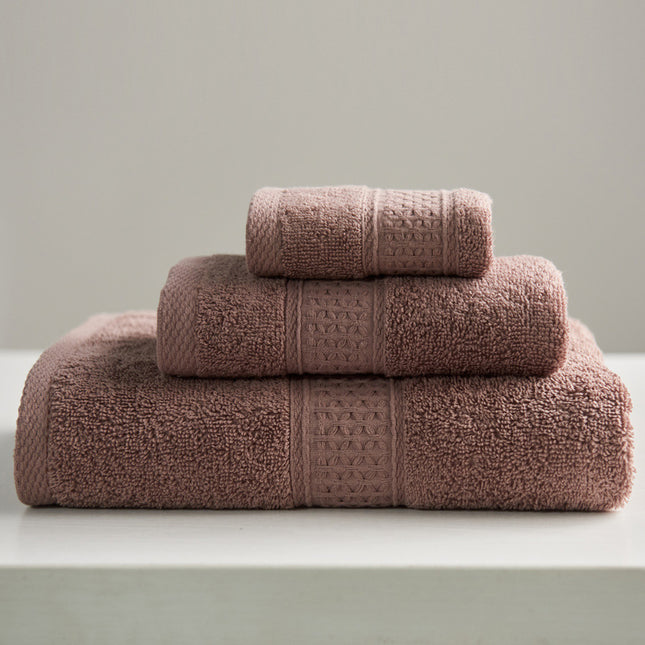 Minimalist Style Square Towel Towel Bath Towel Set Towel Pure Cotton - Wnkrs