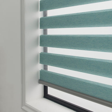 Soft Gauze Curtain Semi-Shading Rolling Curtain Roll-Up Curtain Electric Zebra Curtain - Wnkrs