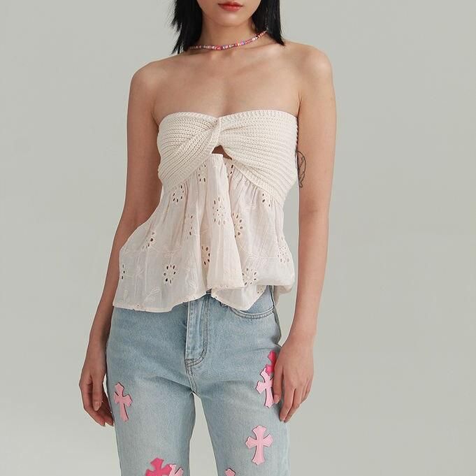 Summer Chic Sleeveless Cross-Up Tank Top for Women