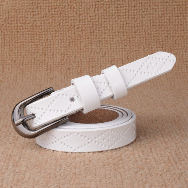 Fashion High Quality Patterned Leather Women’s Belt - Wnkrs
