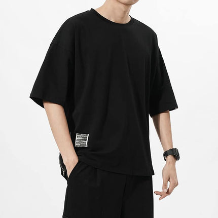 Men's Cotton Side-Zipper T-Shirt - Wnkrs