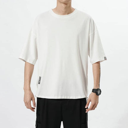 Men's Cotton Side-Zipper T-Shirt - Wnkrs