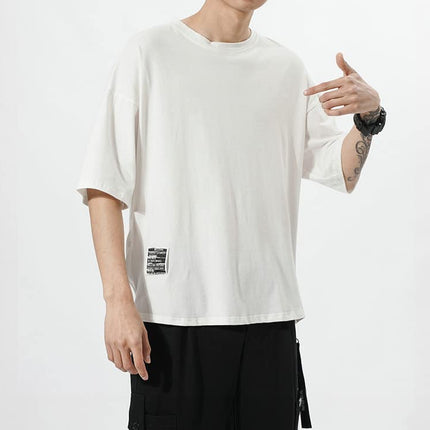 Men's Cotton Side-Zipper T-Shirt - Wnkrs