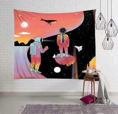 Astronaut spaceman background cloth - Wnkrs