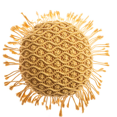 Hand-woven Cotton Thread Cushion Cover - Wnkrs