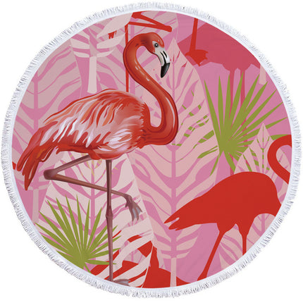 Round printed beach towel - Wnkrs