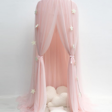 Children's Mosquito Net Baby Crown Army Mesh Bed Tent Tent   Star Ornaments - Wnkrs
