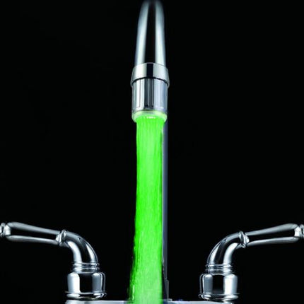 Romantic 7 Color Change LED Light Shower Head Water Bath Home Bathroom Glow - Wnkrs