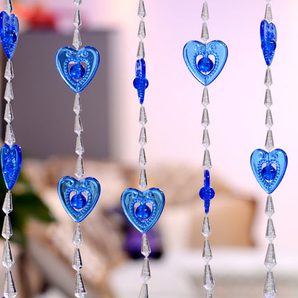 Household Plastic Crystal Acrylic Door Chain Decoration - Wnkrs