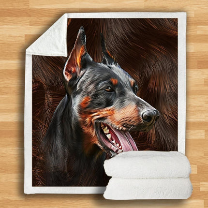 3d Double-sided Flannel Blanket Siesta Blanket Air Conditioning Blanket - Wnkrs