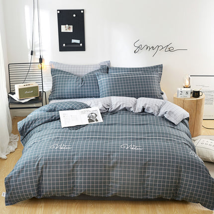 Three or Four-piece Cotton Twill Bedding for Students - Wnkrs
