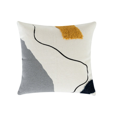 Living Room Modern Line Hug Geometric Sofa Pillowcase - Wnkrs