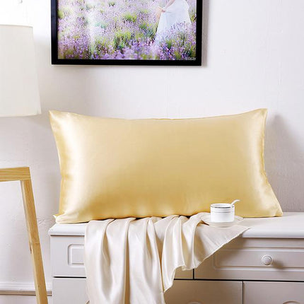 Silk Pillowcase 100  Silk Pillowcase 19mommes Double-Sided - Wnkrs