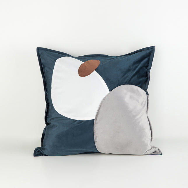 Pillowcase Nordic Style Geometric Contrast Color Sofa Pillowcase - Wnkrs