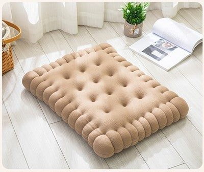 Biscuit Thicken Cute Office Sedentary Tatami Dining Chair Mat - Wnkrs