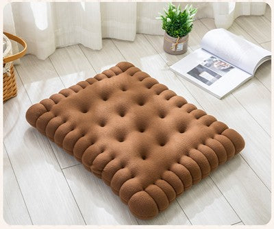Biscuit Thicken Cute Office Sedentary Tatami Dining Chair Mat - Wnkrs