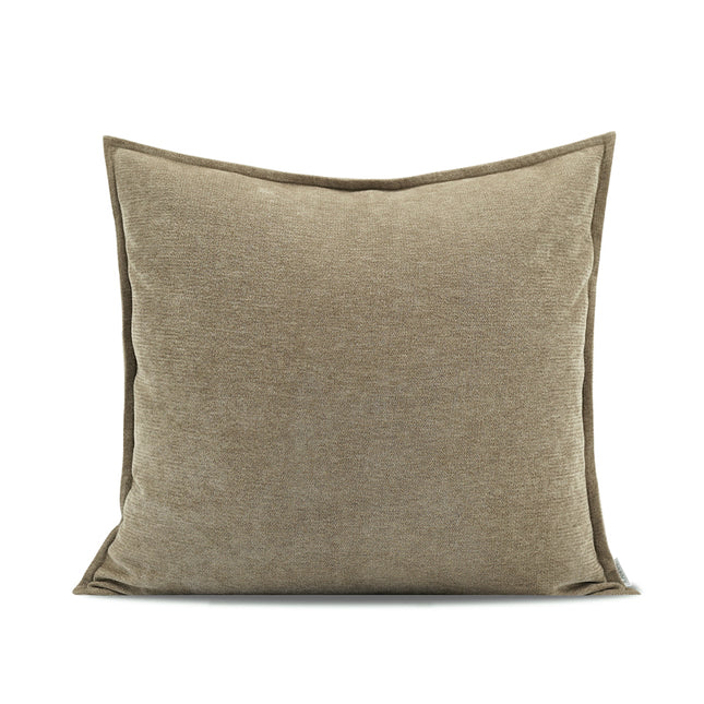 Contrasting Color Imitation Cashmere Cushion New Chinese Style Pillow - Wnkrs