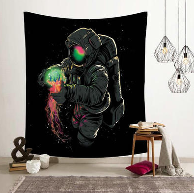 Astronaut spaceman background cloth - Wnkrs