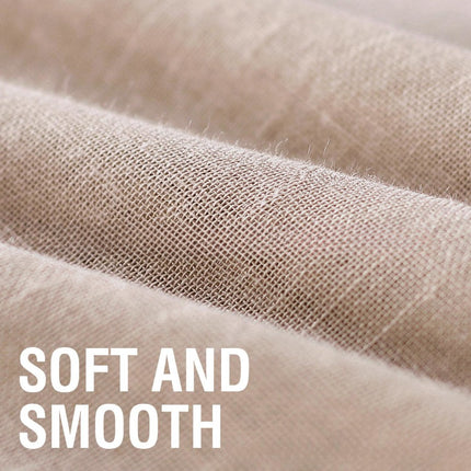 Linen Yarn Curtain Transparent Window Screen - Wnkrs
