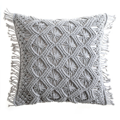 Hand-woven Cotton Thread Cushion Cover - Wnkrs