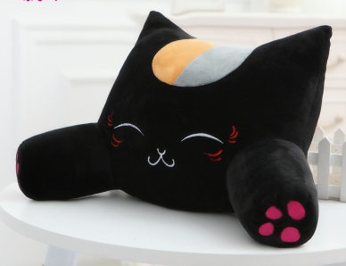 Cat pillow cushion bed back cushion cute waist cushion office sofa pillow lumbar cushion car pillow - Wnkrs