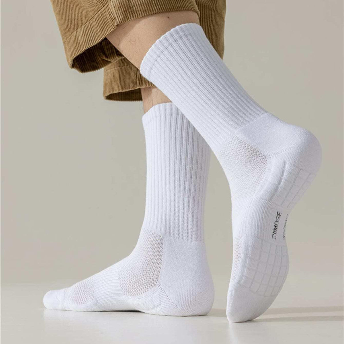 Velvet Mid-Tube Men's Socks