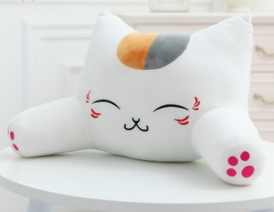 Cat pillow cushion bed back cushion cute waist cushion office sofa pillow lumbar cushion car pillow - Wnkrs