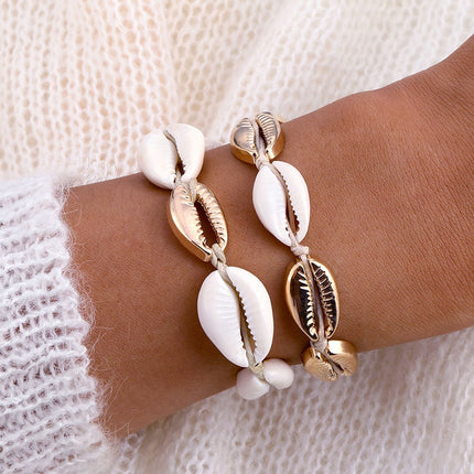 Vintage Styled Shell Bracelet - Wnkrs