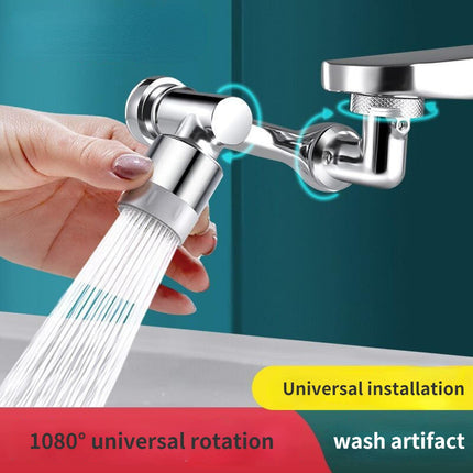 Universal 1080 Swivel Faucet Aerator Multifunction Faucet Extender Universal Swivel Splash Resistant Shower - Wnkrs