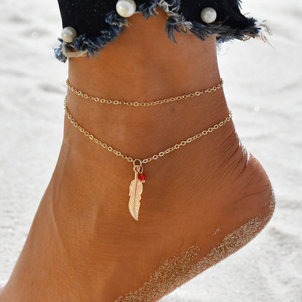 Summer Anklet with Star Pendant - Wnkrs