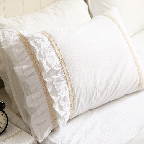 Pure cotton white pillowcase - Wnkrs