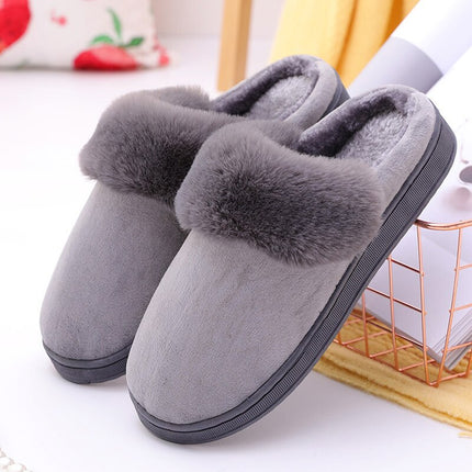 Women's Rabbit Ears Fur Slippers - Wnkrs