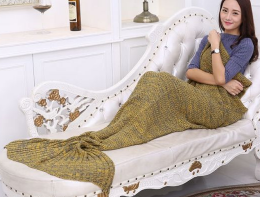 Mermaid Tail Knitting Sleeping Blanket - Wnkrs