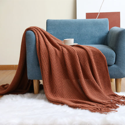 Office Sofa Nap Knitting Blanket - Wnkrs