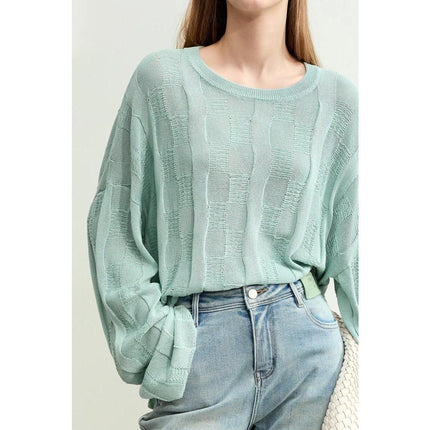 Spring Elegance Knit Sweater - Wnkrs