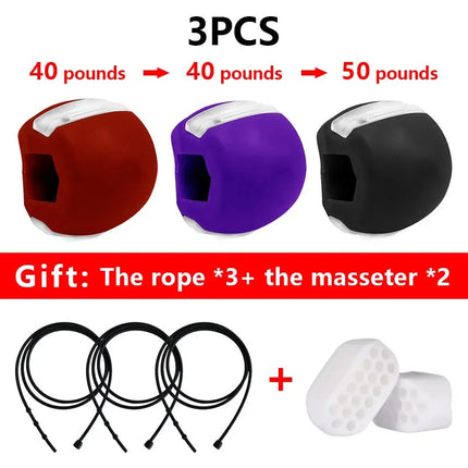 Face Fitness Ball: Tone and Strengthen Your Jaw and Neck Muscles