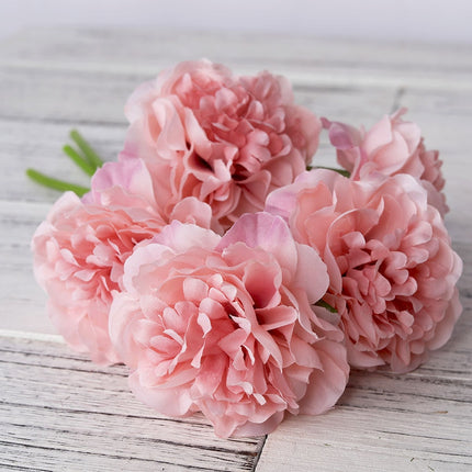 Artificial Peony for Home Decor 5 pcs Set - Wnkrs