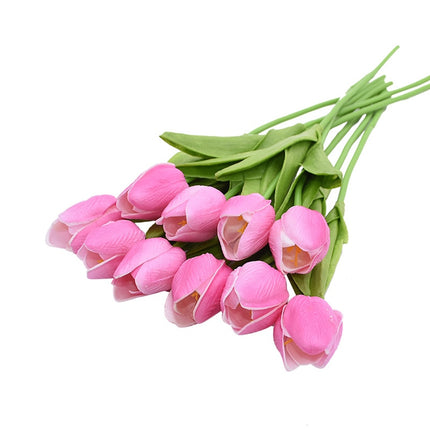 Artificial Tulip Flower Set 10 Pcs - Wnkrs