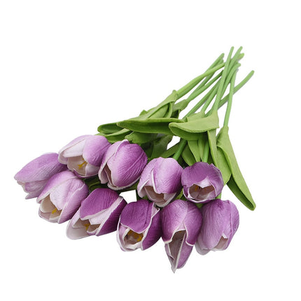 Artificial Tulip Flower Set 10 Pcs - Wnkrs