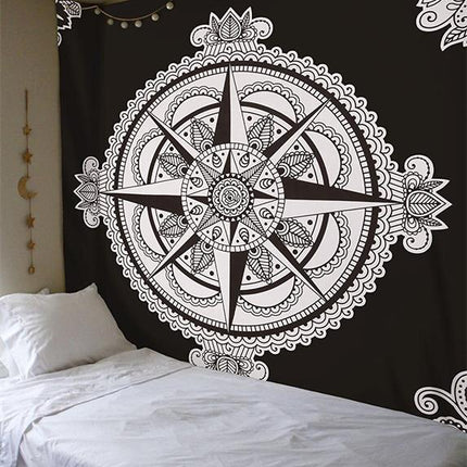 Yoga Mandala Lotus Tapestry - Wnkrs