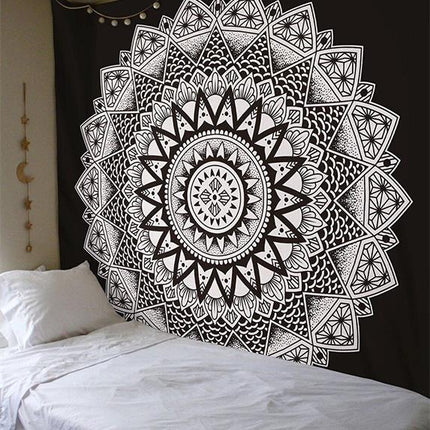 Yoga Mandala Lotus Tapestry - Wnkrs