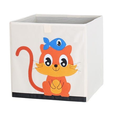 Animal Printed Cloth Storage Box - Wnkrs