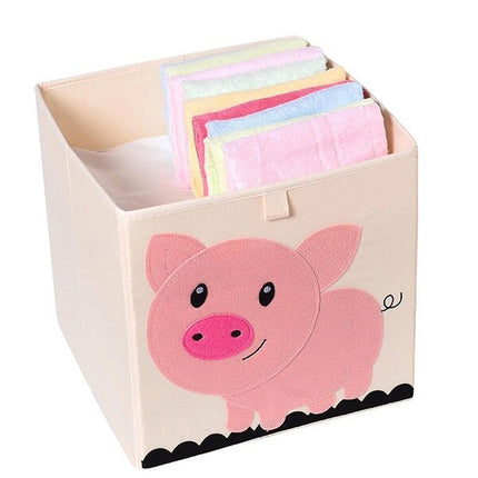 Animal Printed Cloth Storage Box - Wnkrs