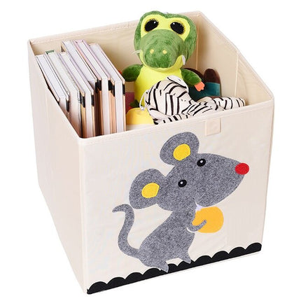 Animal Printed Cloth Storage Box - Wnkrs