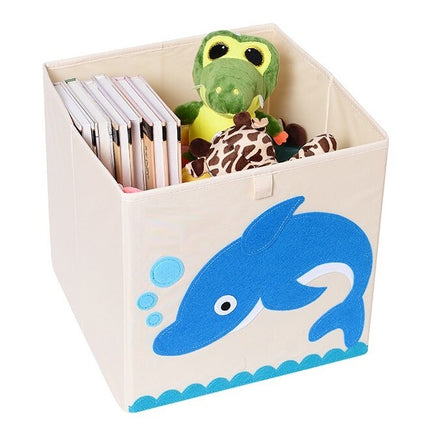 Animal Printed Cloth Storage Box - Wnkrs