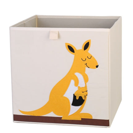 Animal Printed Cloth Storage Box - Wnkrs