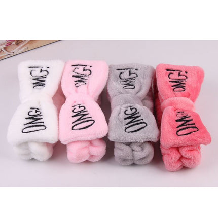 Women's Fleece Headband with Bow - Wnkrs